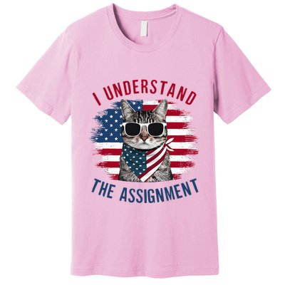 I Understand The Assignment Cat Childless Cat Lady Premium T-Shirt