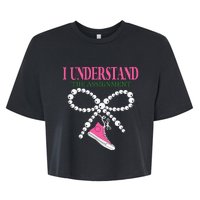 I Understand The Assignment Chucks And Pearls Election 2024 Bella+Canvas Jersey Crop Tee