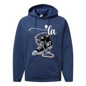 I Understand The Assignment Chucks And Pearls Election 2024 Performance Fleece Hoodie