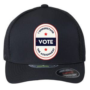 I Understand The Assignment Kamala Harris President 2024 Flexfit Unipanel Trucker Cap