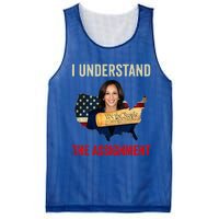 I Understand The Assignment Vote Kamala Harris 2024 Mesh Reversible Basketball Jersey Tank