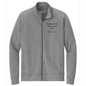 I Understand The Assignment 2024 Kamala Signature Edition Stretch Full-Zip Cadet Jacket