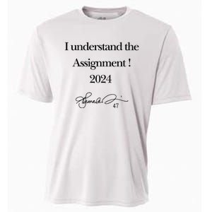 I Understand The Assignment 2024 Kamala Signature Edition Cooling Performance Crew T-Shirt