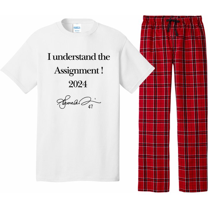 I Understand The Assignment 2024 Kamala Signature Edition Pajama Set