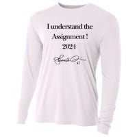 I Understand The Assignment 2024 Kamala Signature Edition Cooling Performance Long Sleeve Crew