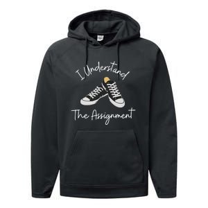 I Understand The Assignment Kamala Harris 2024 Election Performance Fleece Hoodie