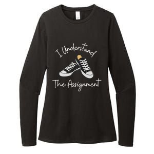 I Understand The Assignment Kamala Harris 2024 Election Womens CVC Long Sleeve Shirt