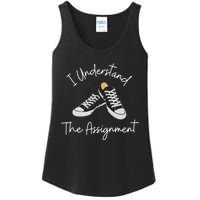 I Understand The Assignment Kamala Harris 2024 Election Ladies Essential Tank