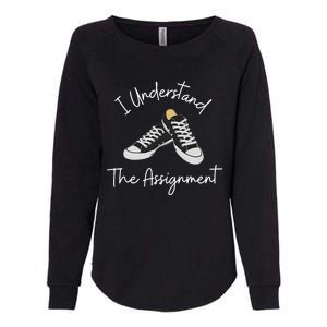 I Understand The Assignment Kamala Harris 2024 Election Womens California Wash Sweatshirt