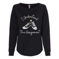 I Understand The Assignment Kamala Harris 2024 Election Womens California Wash Sweatshirt