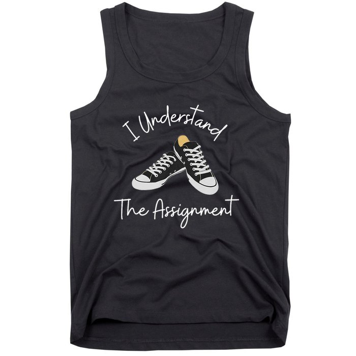 I Understand The Assignment Kamala Harris 2024 Election Tank Top