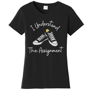 I Understand The Assignment Kamala Harris 2024 Election Women's T-Shirt