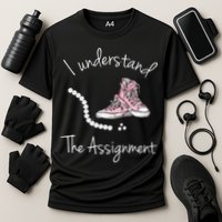 I Understand The Assignment Kamala Harris Sneaker Performance Shirt