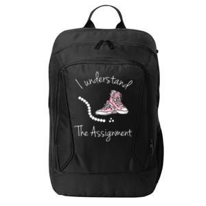 I Understand The Assignment Kamala Harris Sneaker City Backpack