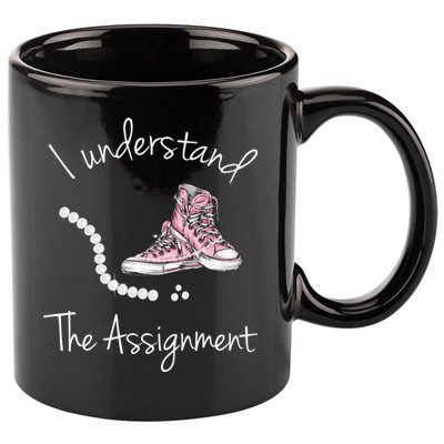 I Understand The Assignment Kamala Harris Sneaker 11oz C Handle Ceramic Mug