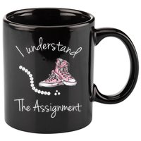 I Understand The Assignment Kamala Harris Sneaker 11oz C Handle Ceramic Mug