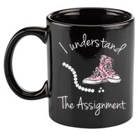 I Understand The Assignment Kamala Harris Sneaker 11oz C Handle Ceramic Mug