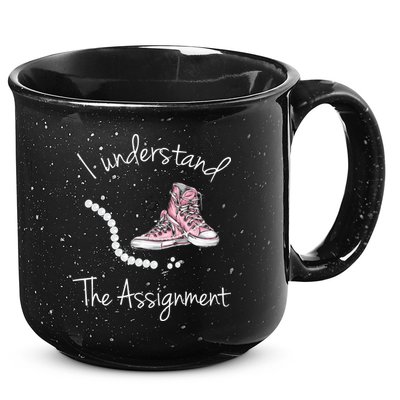 I Understand The Assignment Kamala Harris Sneaker 15oz Campfire Ceramic Mug