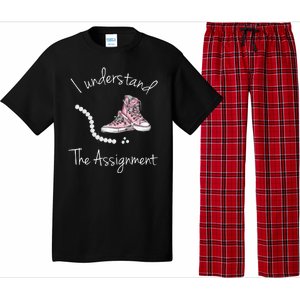 I Understand The Assignment Kamala Harris Sneaker Pajama Set