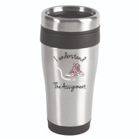 I Understand The Assignment Kamala Harris Sneaker 16oz Travel Tumbler