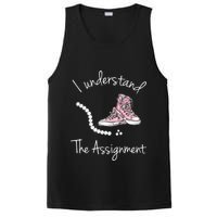 I Understand The Assignment Kamala Harris Sneaker PosiCharge Competitor Tank