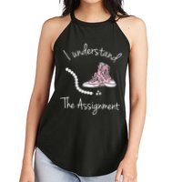 I Understand The Assignment Kamala Harris Sneaker Women's Perfect Tri Rocker Tank