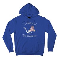 I Understand The Assignment Kamala Harris Sneaker Hoodie