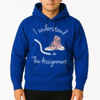 I Understand The Assignment Kamala Harris Sneaker Hoodie