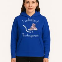 I Understand The Assignment Kamala Harris Sneaker Hoodie