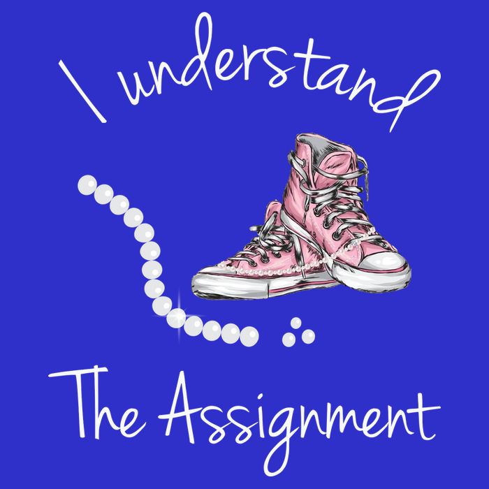 I Understand The Assignment Kamala Harris Sneaker Hoodie