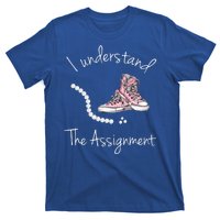 I Understand The Assignment Kamala Harris Sneaker T-Shirt