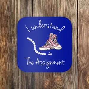 I Understand The Assignment Kamala Harris Sneaker Coaster