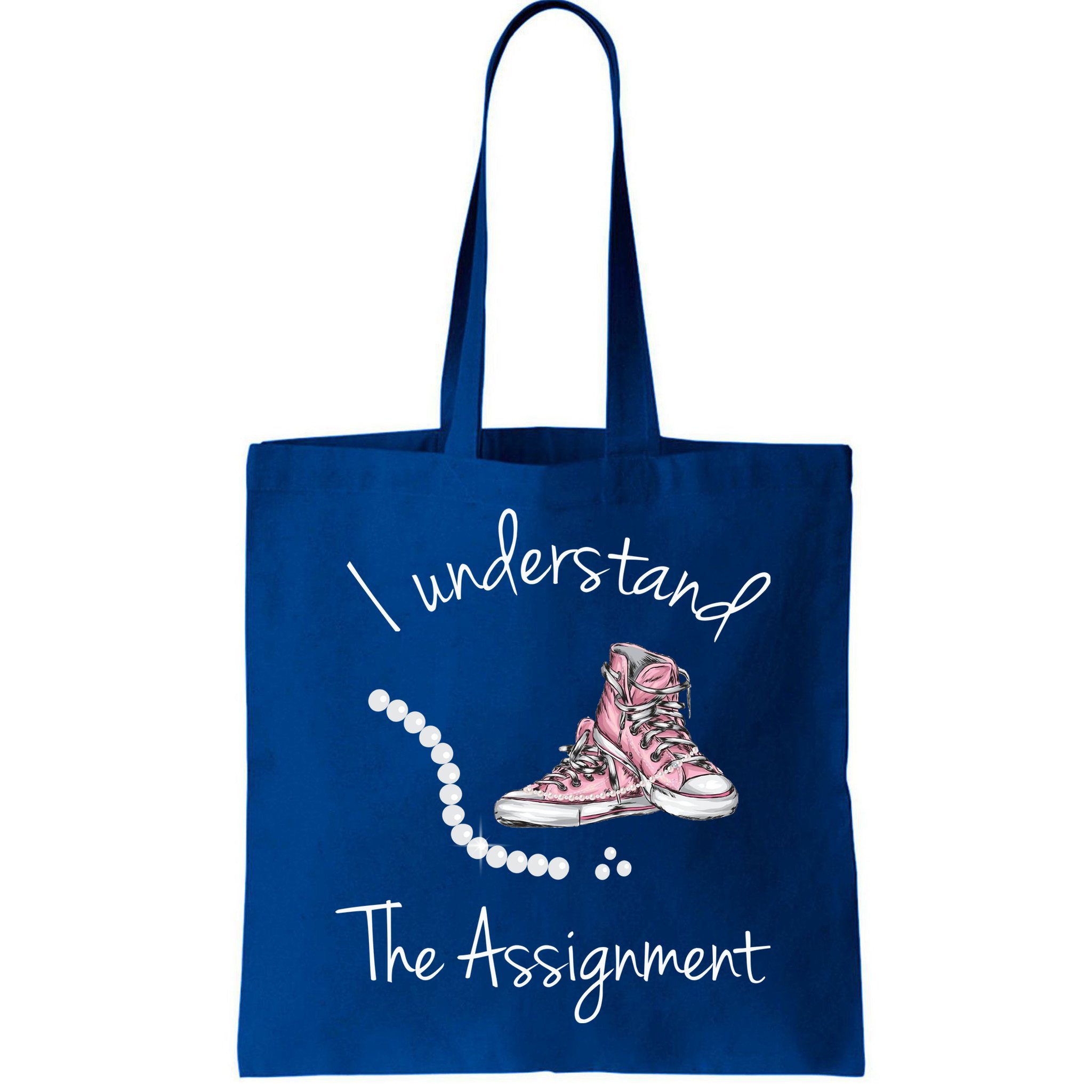 I Understand The Assignment Kamala Harris Sneaker Bag