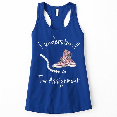 I Understand The Assignment Kamala Harris Sneaker Womens Tank Top