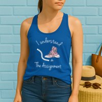 I Understand The Assignment Kamala Harris Sneaker Womens Tank Top