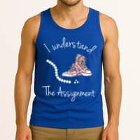 I Understand The Assignment Kamala Harris Sneaker Tank Top