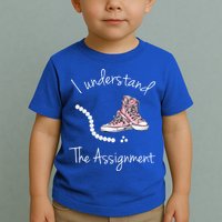 I Understand The Assignment Kamala Harris Sneaker Toddler T-Shirt