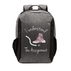 I Understand The Assignment Kamala Harris Sneaker Vector Backpack