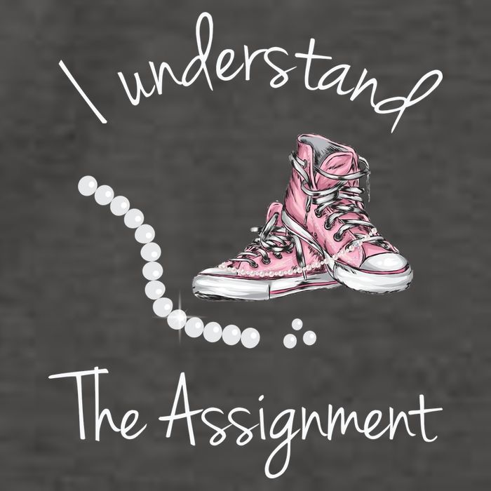 I Understand The Assignment Kamala Harris Sneaker Vector Backpack