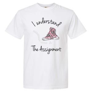 I Understand The Assignment Kamala Harris Sneaker Garment-Dyed Heavyweight T-Shirt