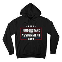 I Understand The Assignment Meme Tall Hoodie