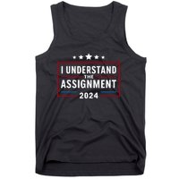 I Understand The Assignment Meme Tank Top