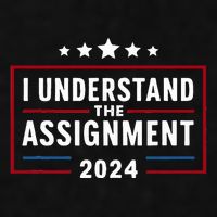 I Understand The Assignment Meme Ladies PosiCharge Tri-Blend Wicking Tank