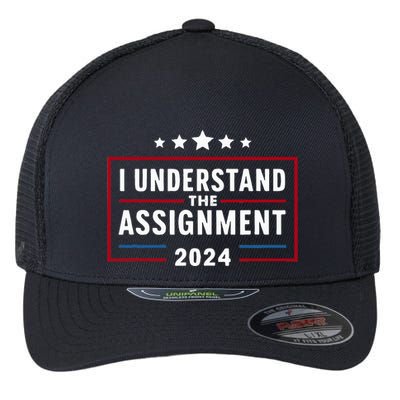 I Understand The Assignment Meme Flexfit Unipanel Trucker Cap