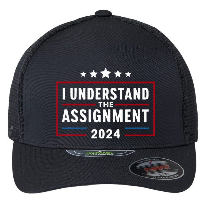 I Understand The Assignment Meme Flexfit Unipanel Trucker Cap