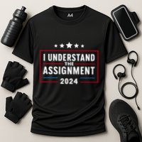 I Understand The Assignment Meme Performance Shirt
