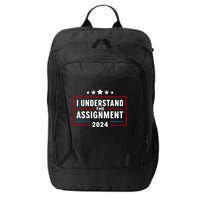 I Understand The Assignment Meme City Backpack