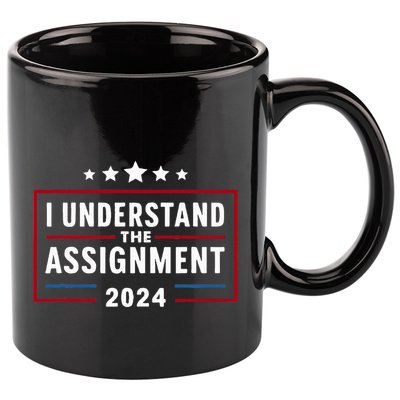 I Understand The Assignment Meme 11oz C Handle Ceramic Mug