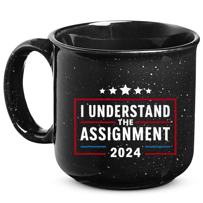 I Understand The Assignment Meme 15oz Campfire Ceramic Mug