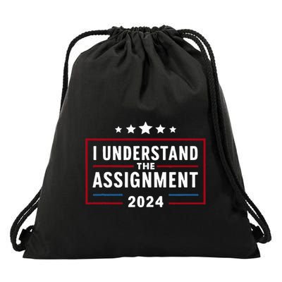 I Understand The Assignment Meme Drawstring Bag